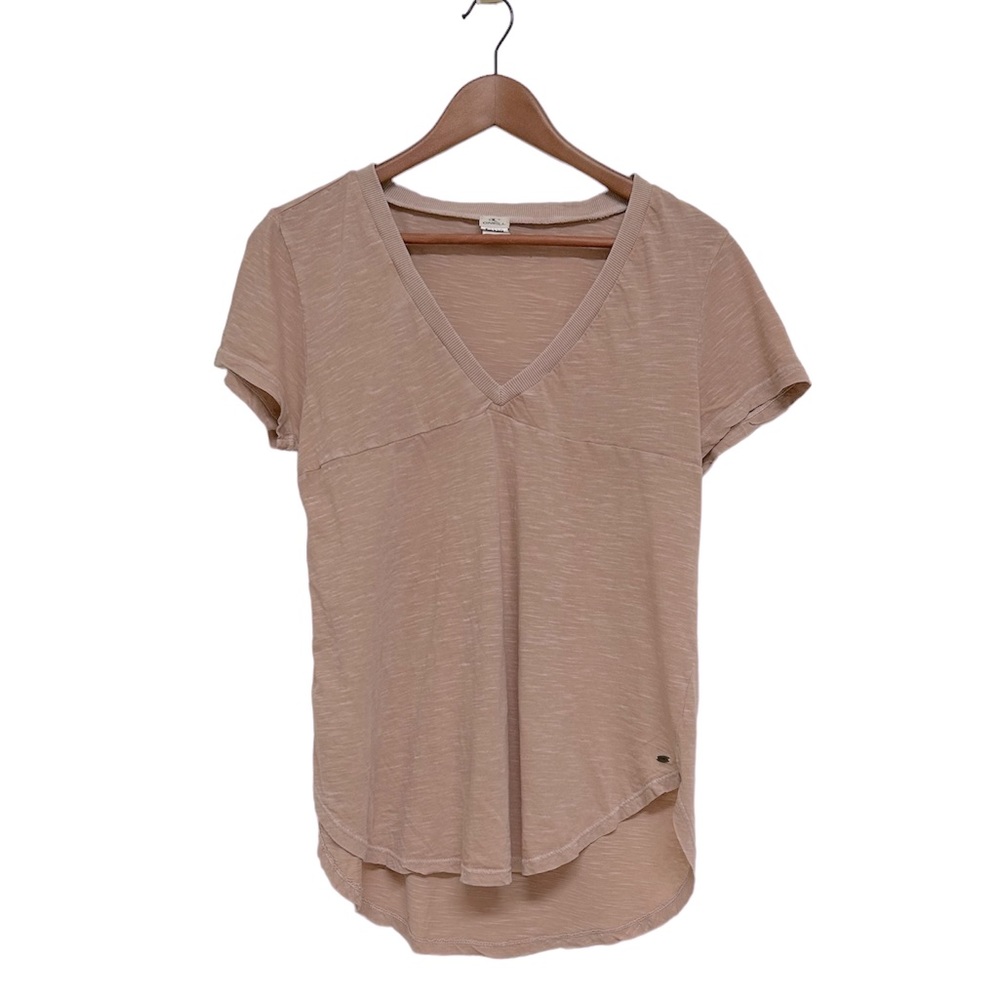 Vintage O’Neill Tee/Casual 100% Cotton T Shirt in Desert Sand Shade/Size Medium